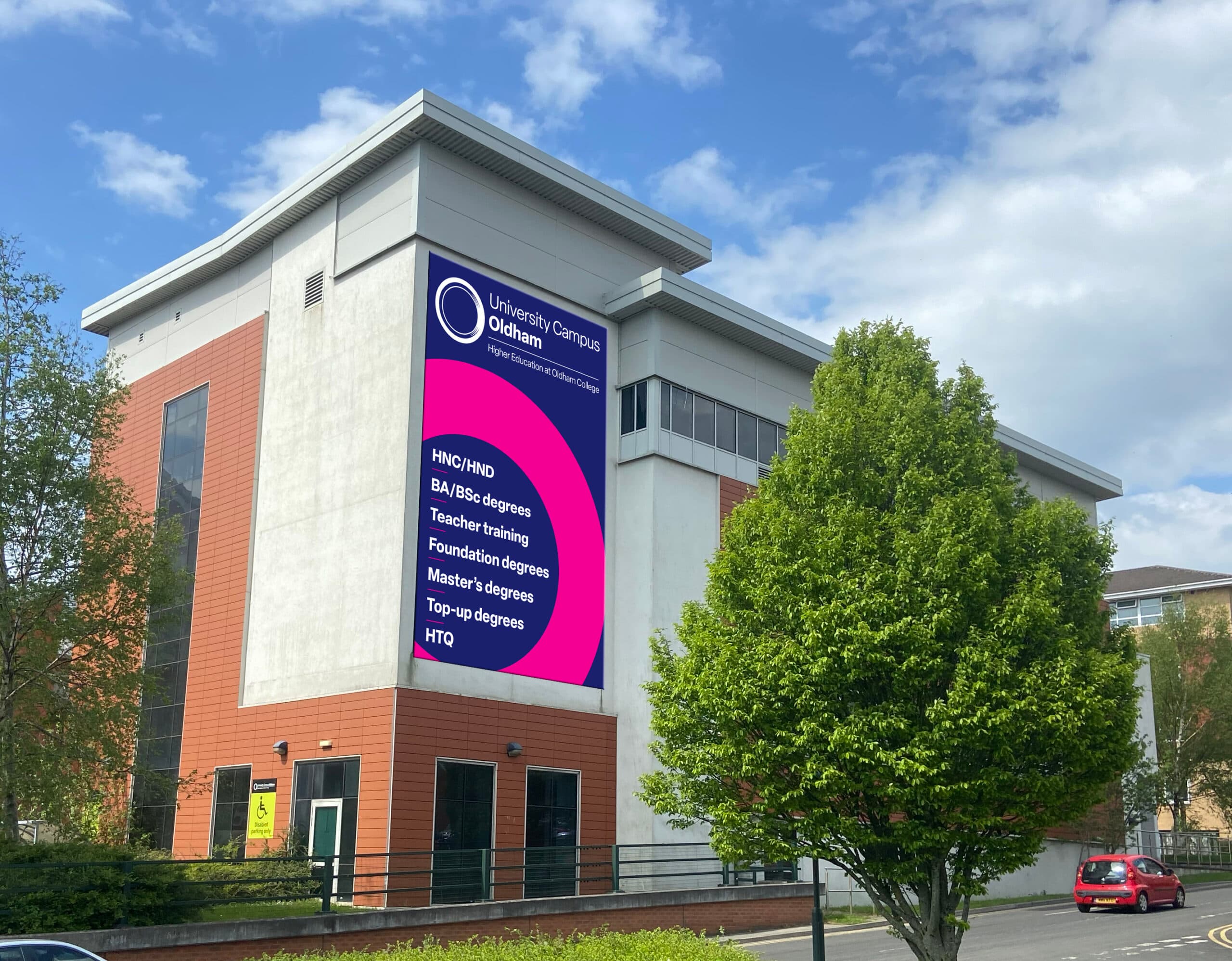 University Way Campus building, Oldham