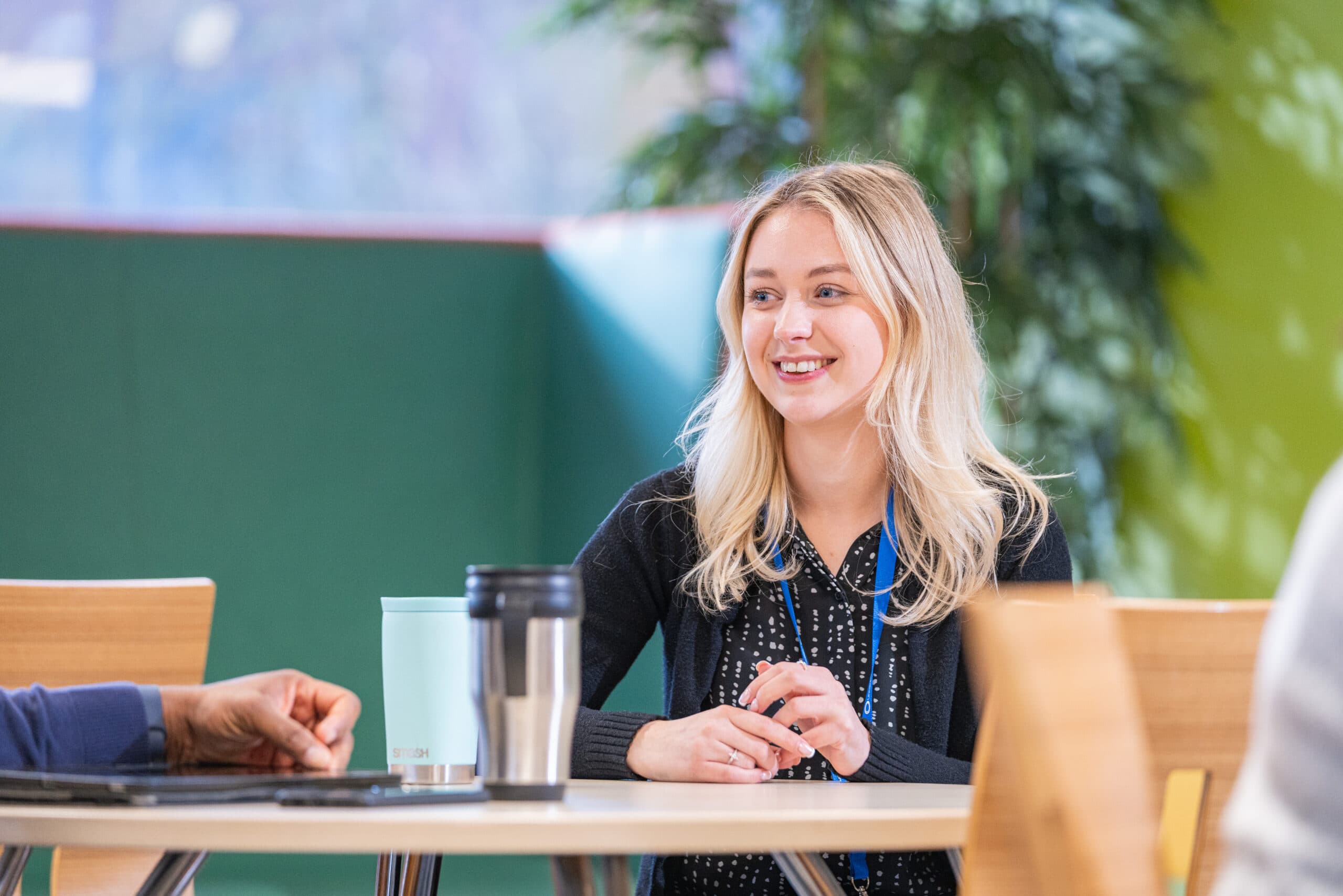 Higher education students at University Campus Oldham